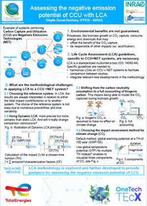 Assessing the negative emission potential of CCU with LCA